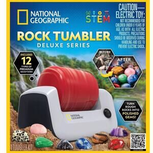 Brand New National Geographic Rock Tumbler Deluxe Series